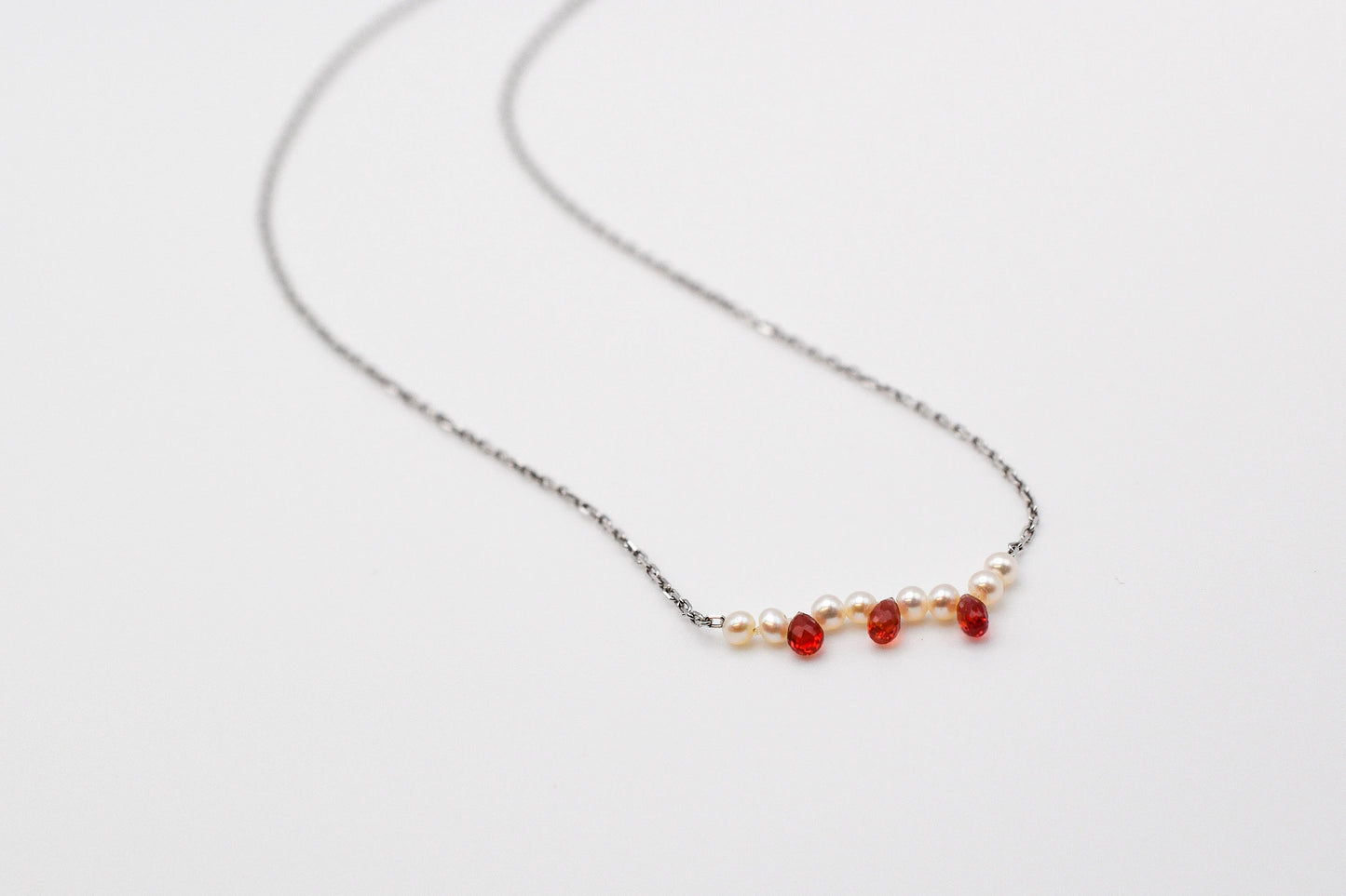 Beaded Pearl Necklace