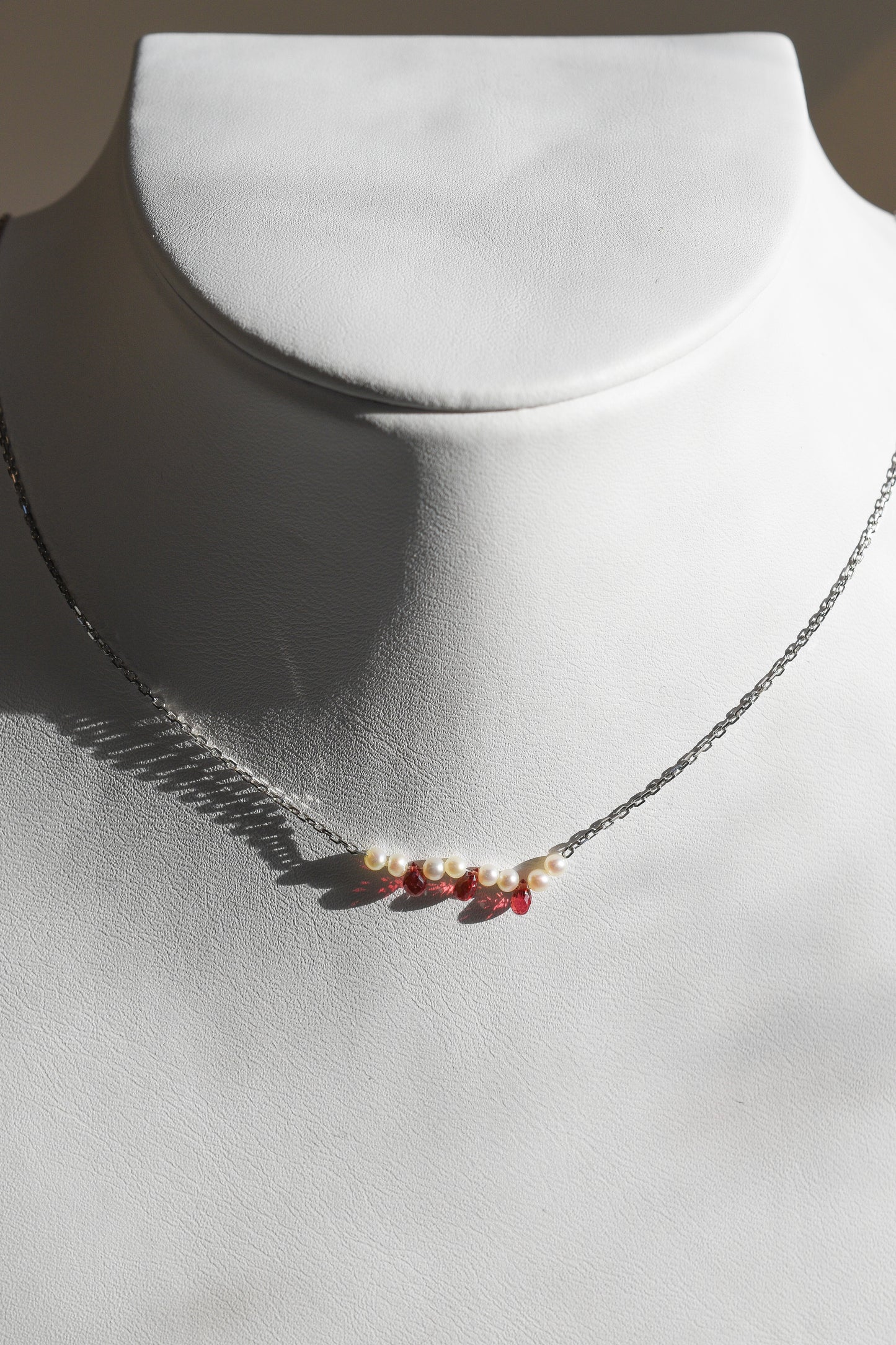 Beaded Pearl Necklace
