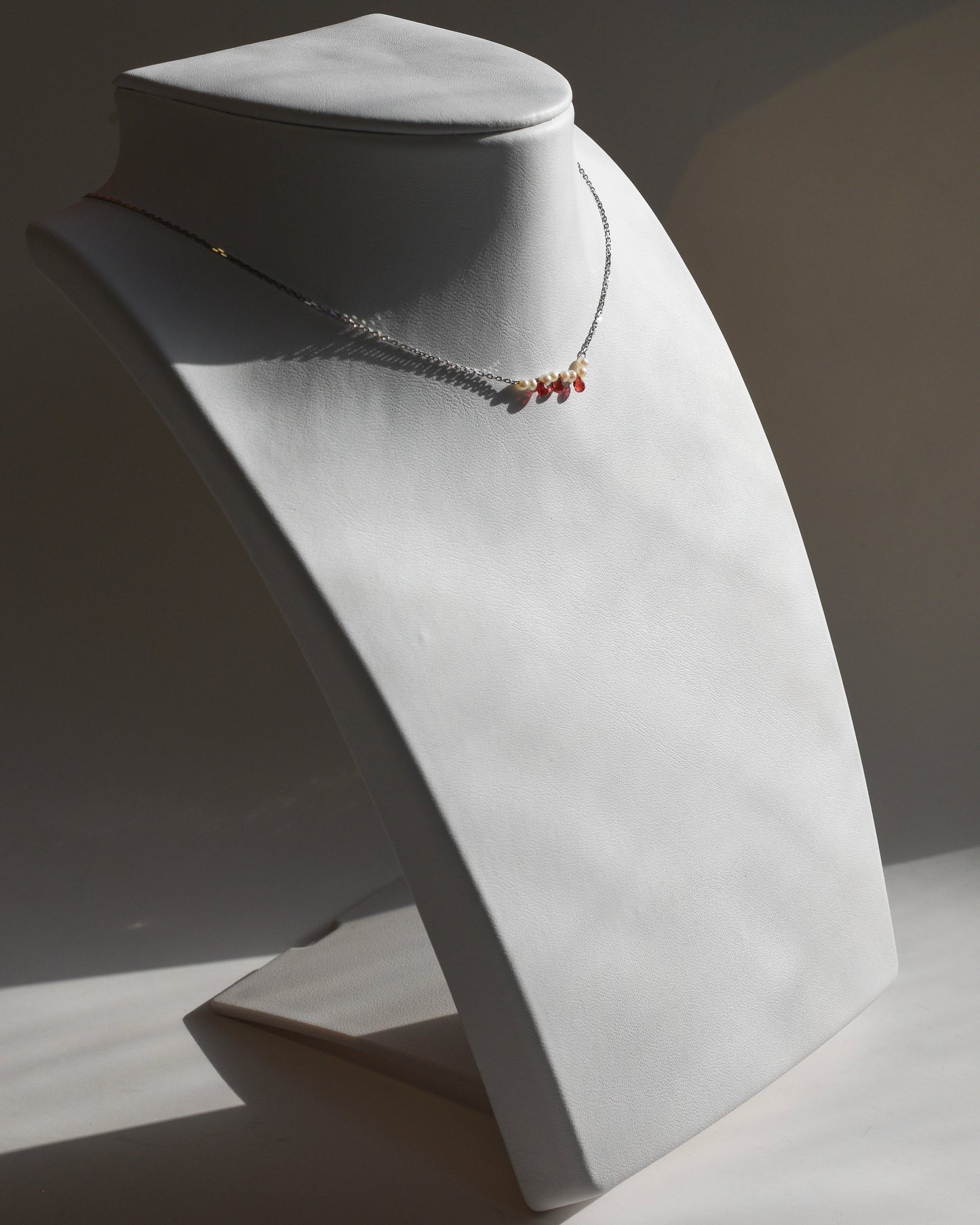 Beaded Pearl Necklace