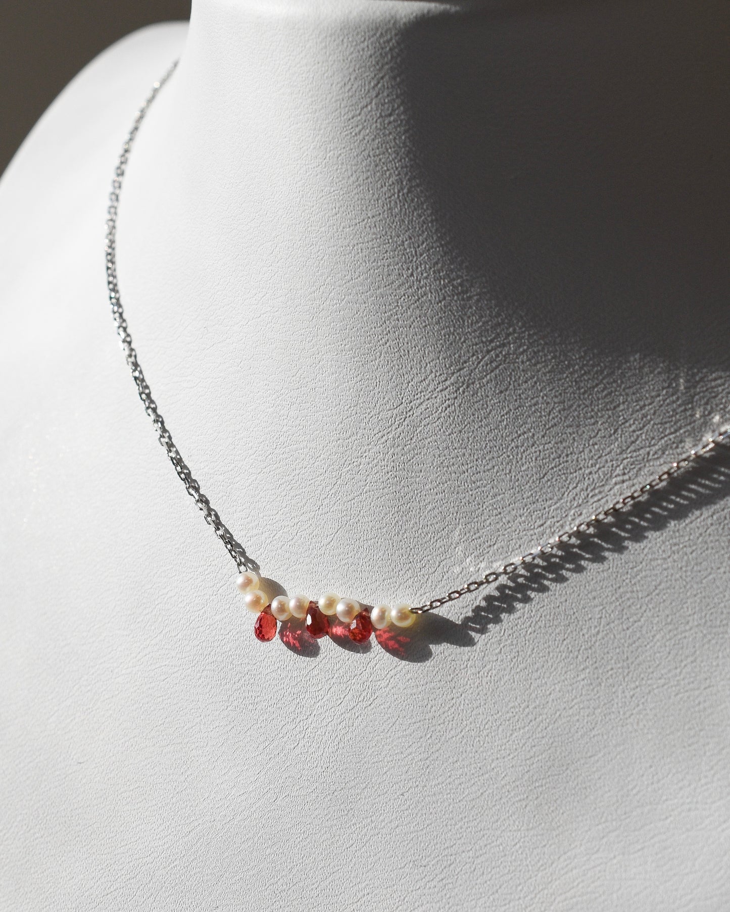 Beaded Pearl Necklace