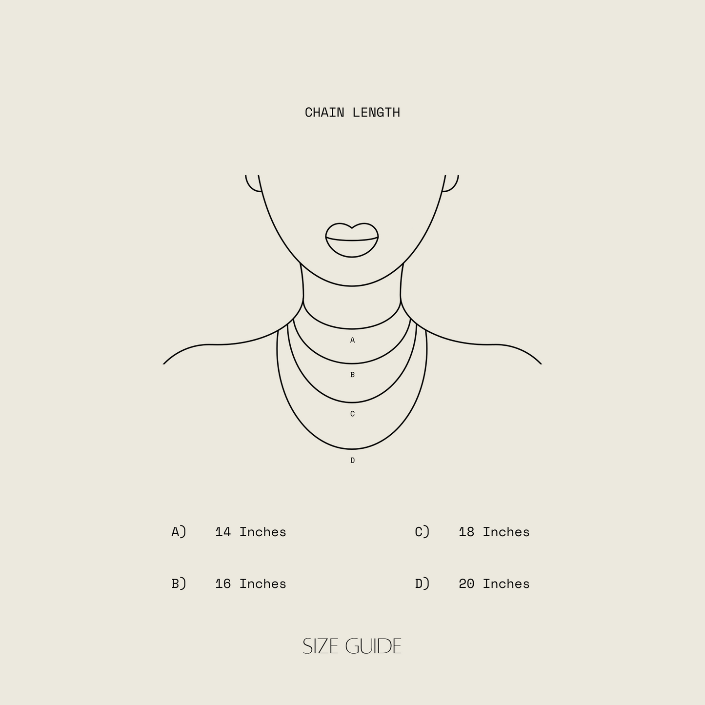 Chain Length Chart