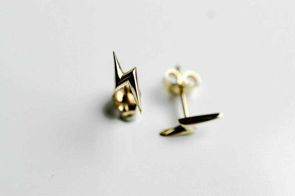 Lightning Bolt Studs