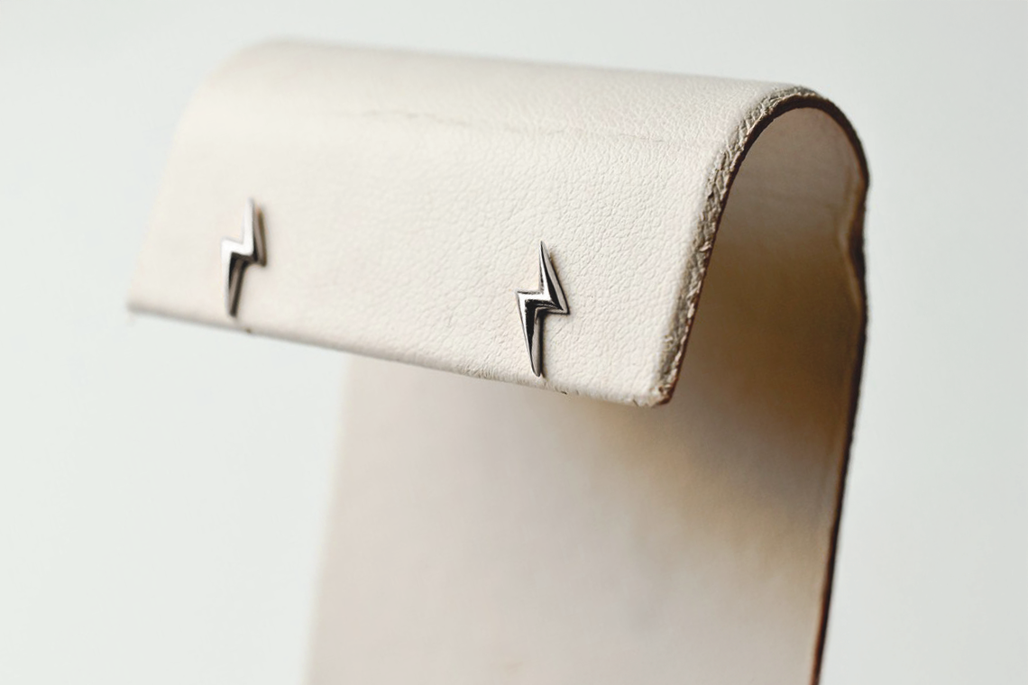 Lightning Bolt Studs