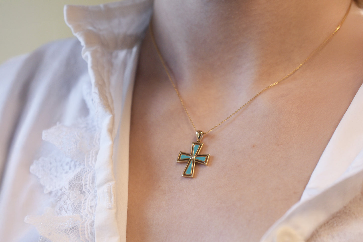 Maltese Cross Necklace