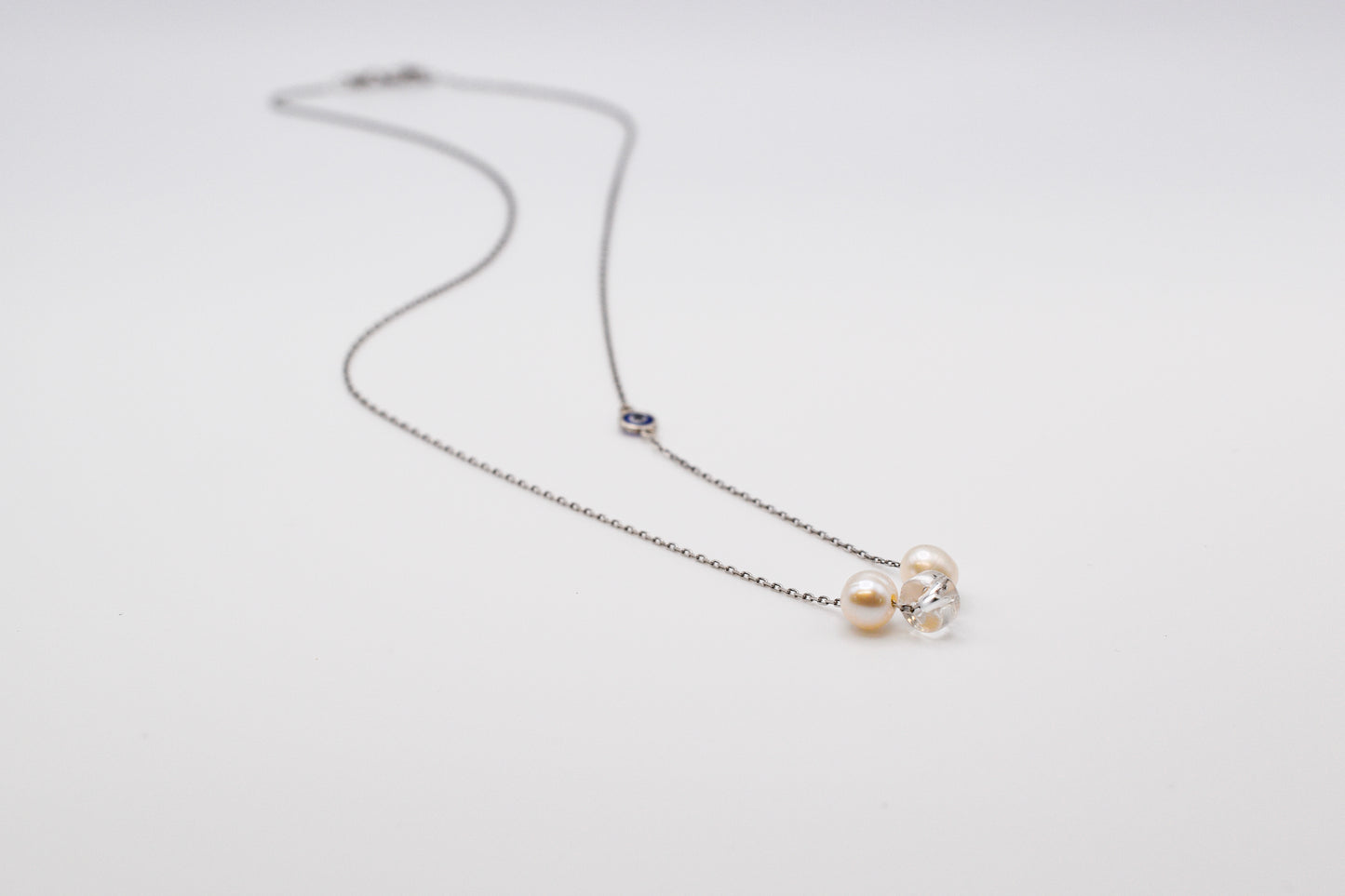 Sheer Trinity Necklace