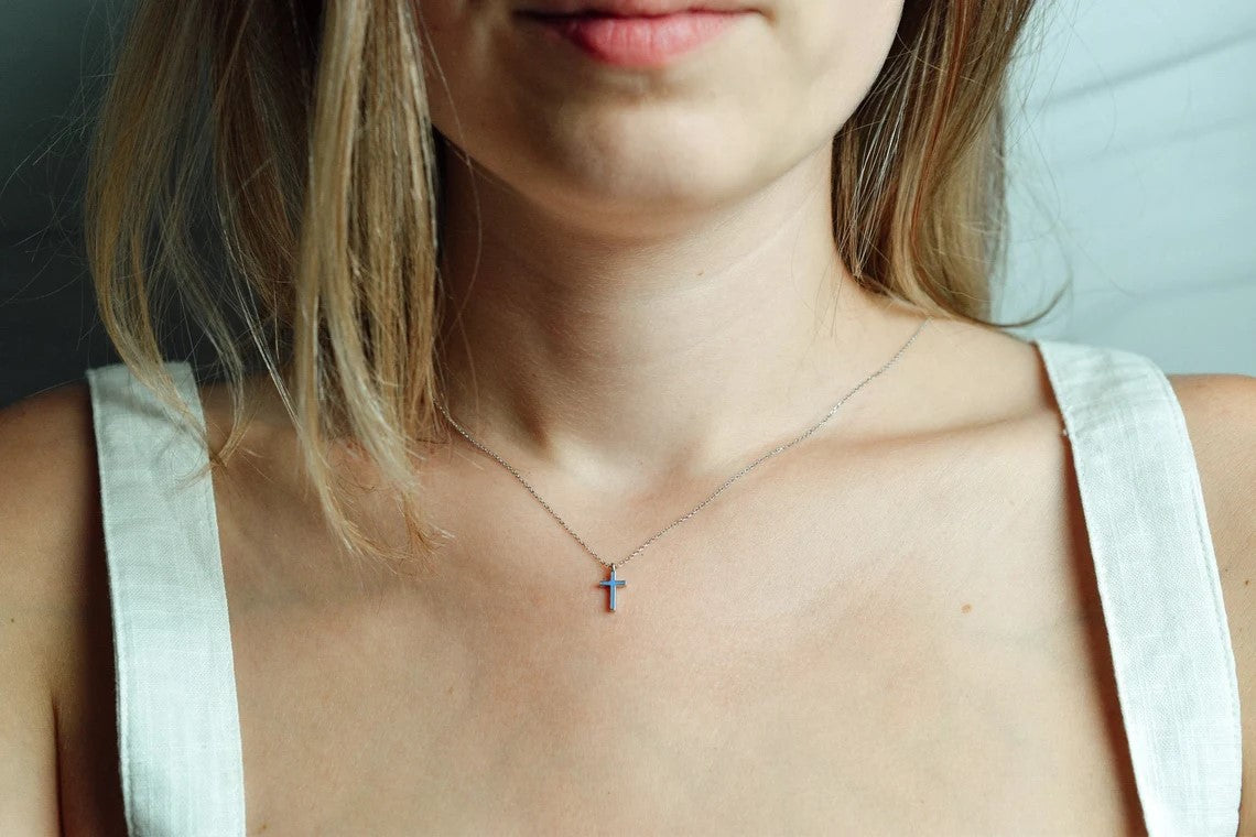 Small Cross Necklace
