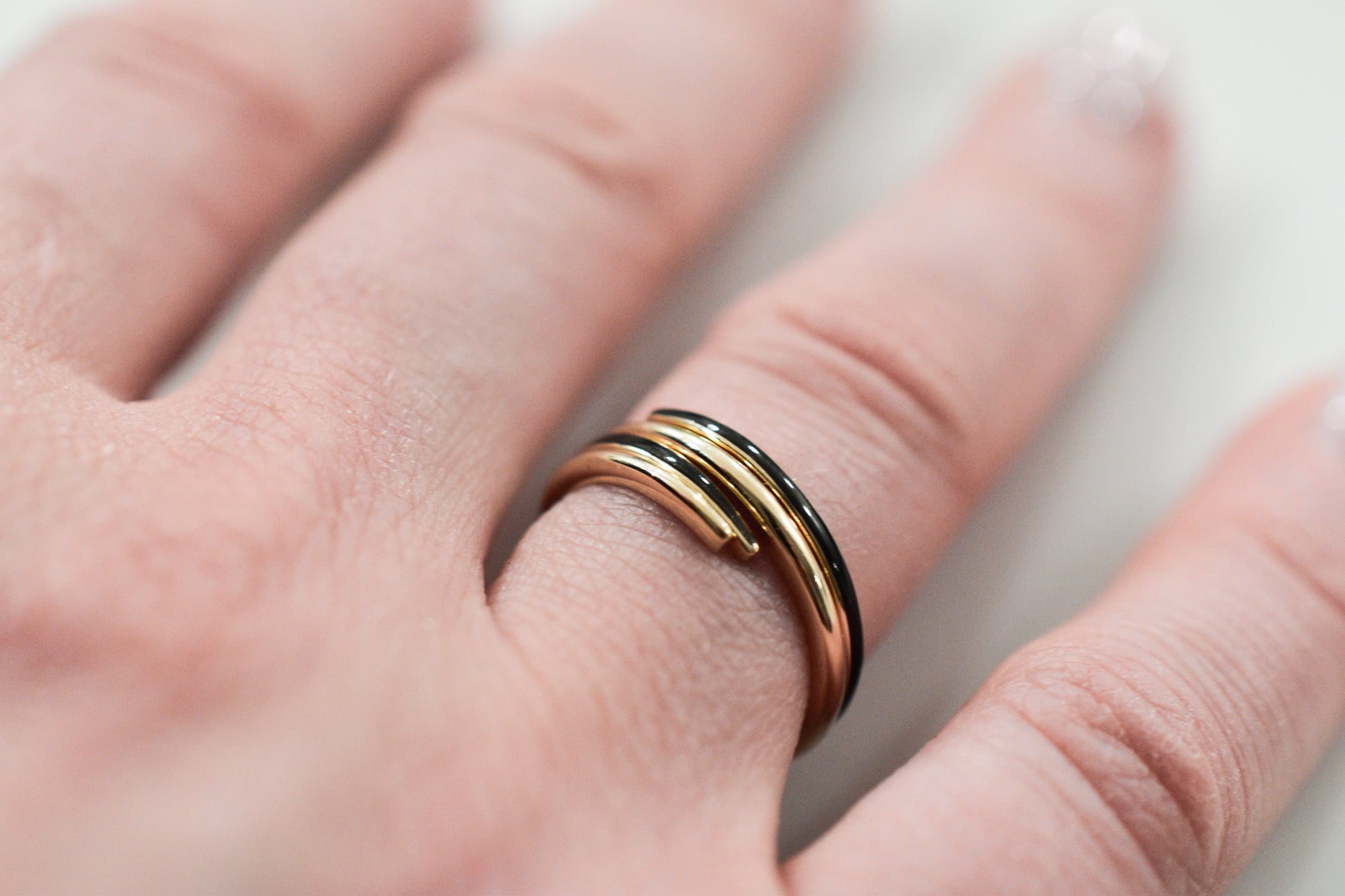 Gold Coil Ring