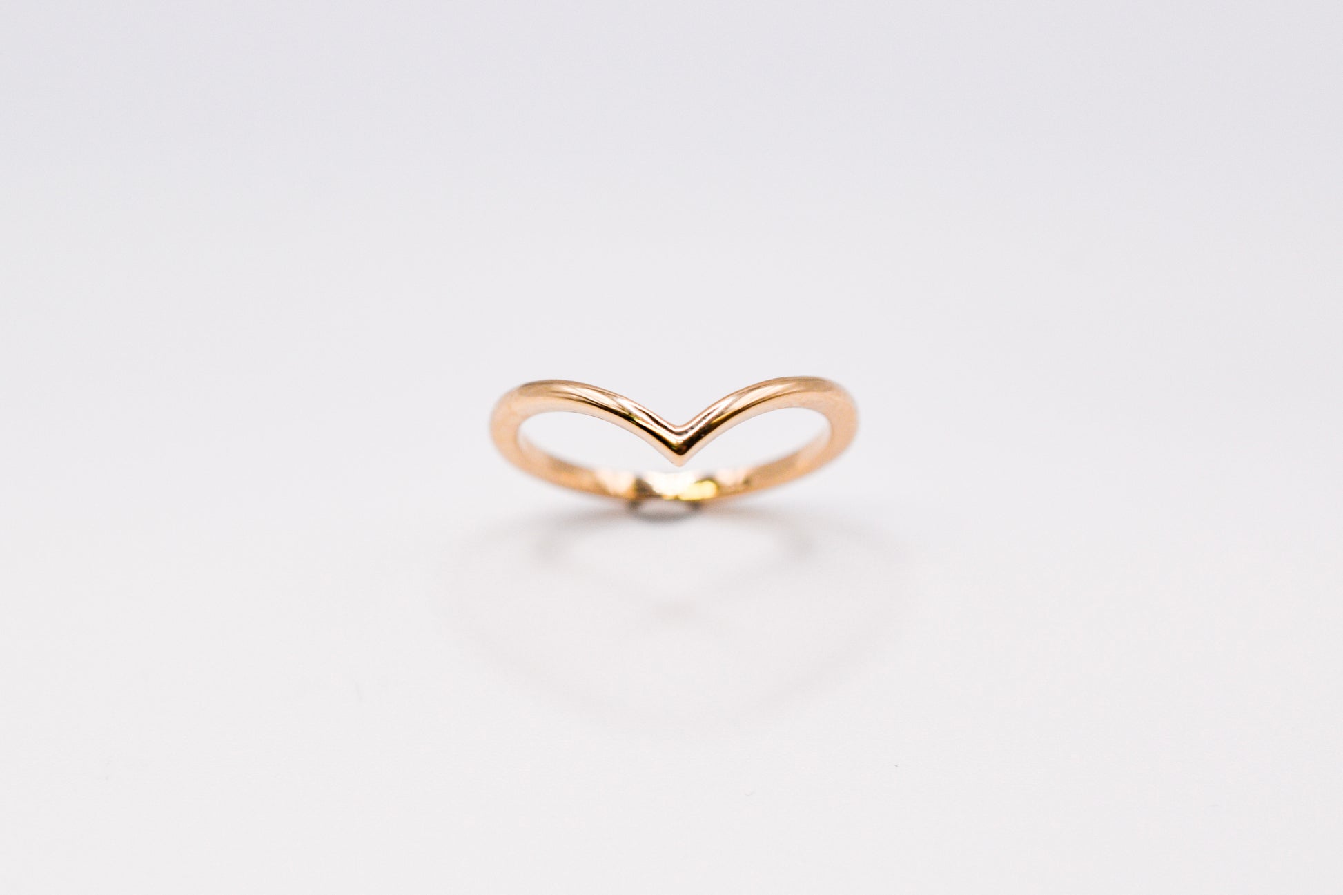 Gold Chevron Ring