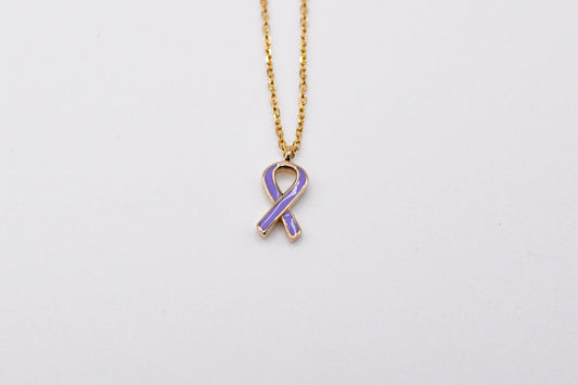 Awareness Ribbon Necklace