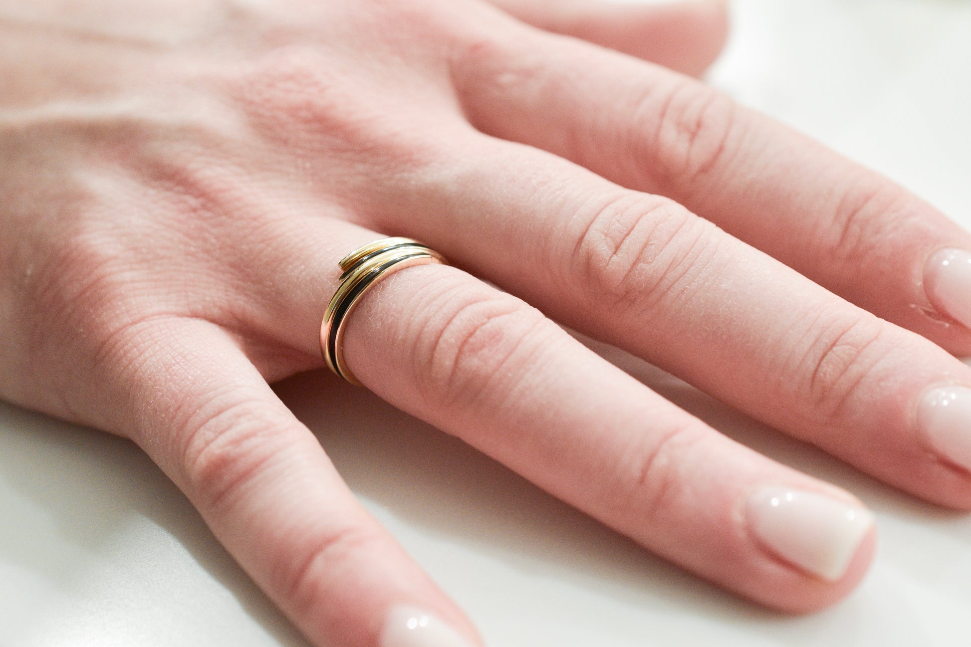 Gold Coil Ring