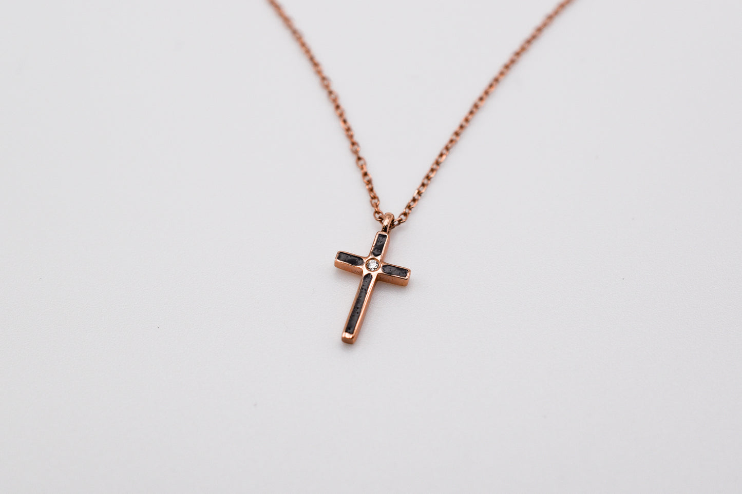 Diamond Cross Pendant Necklace