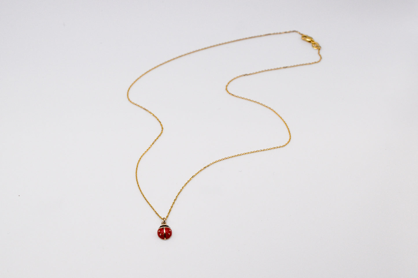 Ladybug Pendant Necklace