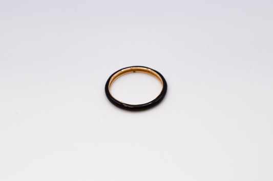 Enamel & Gold Band