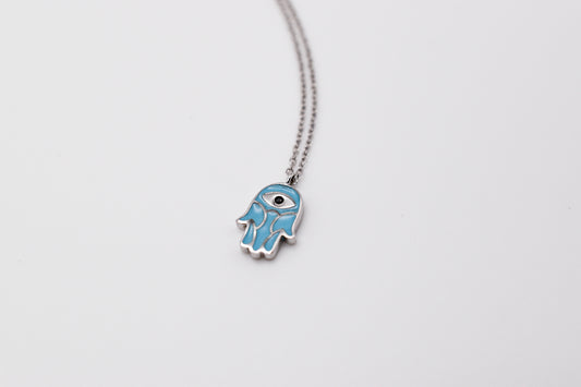 Hamsa Pendant Necklace