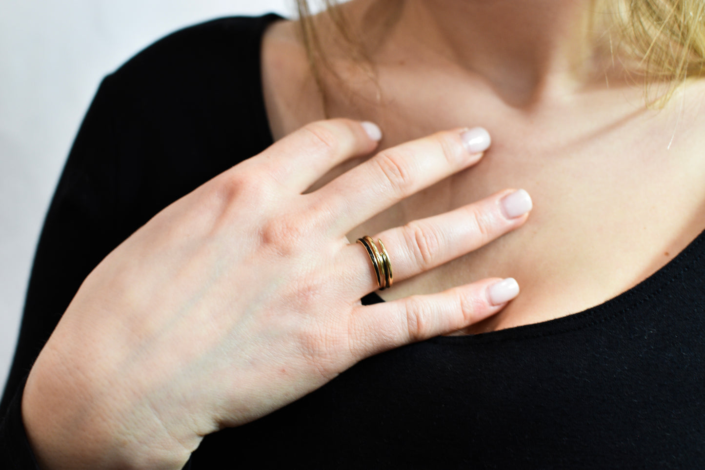 Enamel Coil Ring