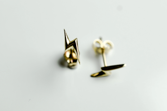 Lightning Bolt Studs