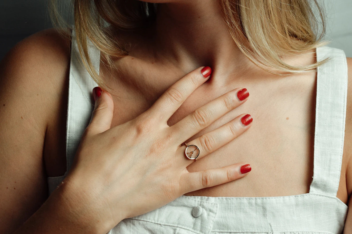 Zodiac Constellation Ring