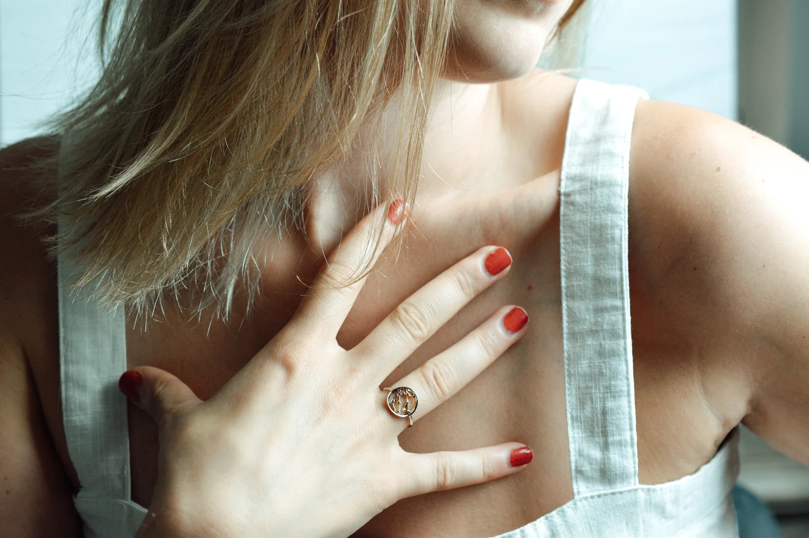 Zodiac Constellation Ring